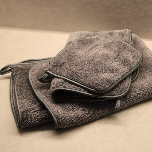 Premium doek large – 40x60 grijs ( 1+1 gratis)