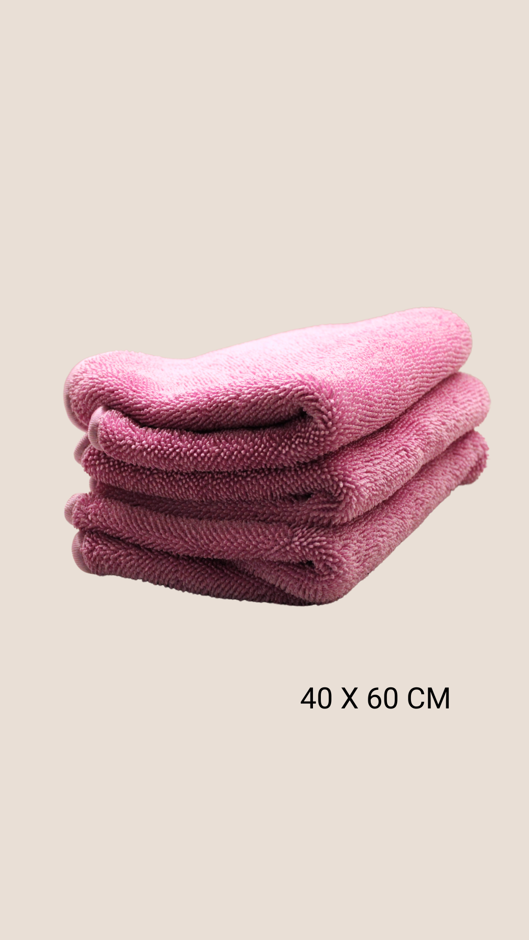 Premium doek large – roze ( 1+1 gratis)