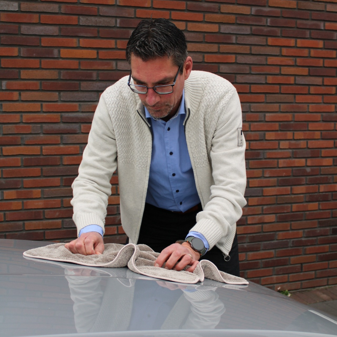 Premium doek large – 40x60 beige en grijs( 1+1 gratis) 2 kleuren