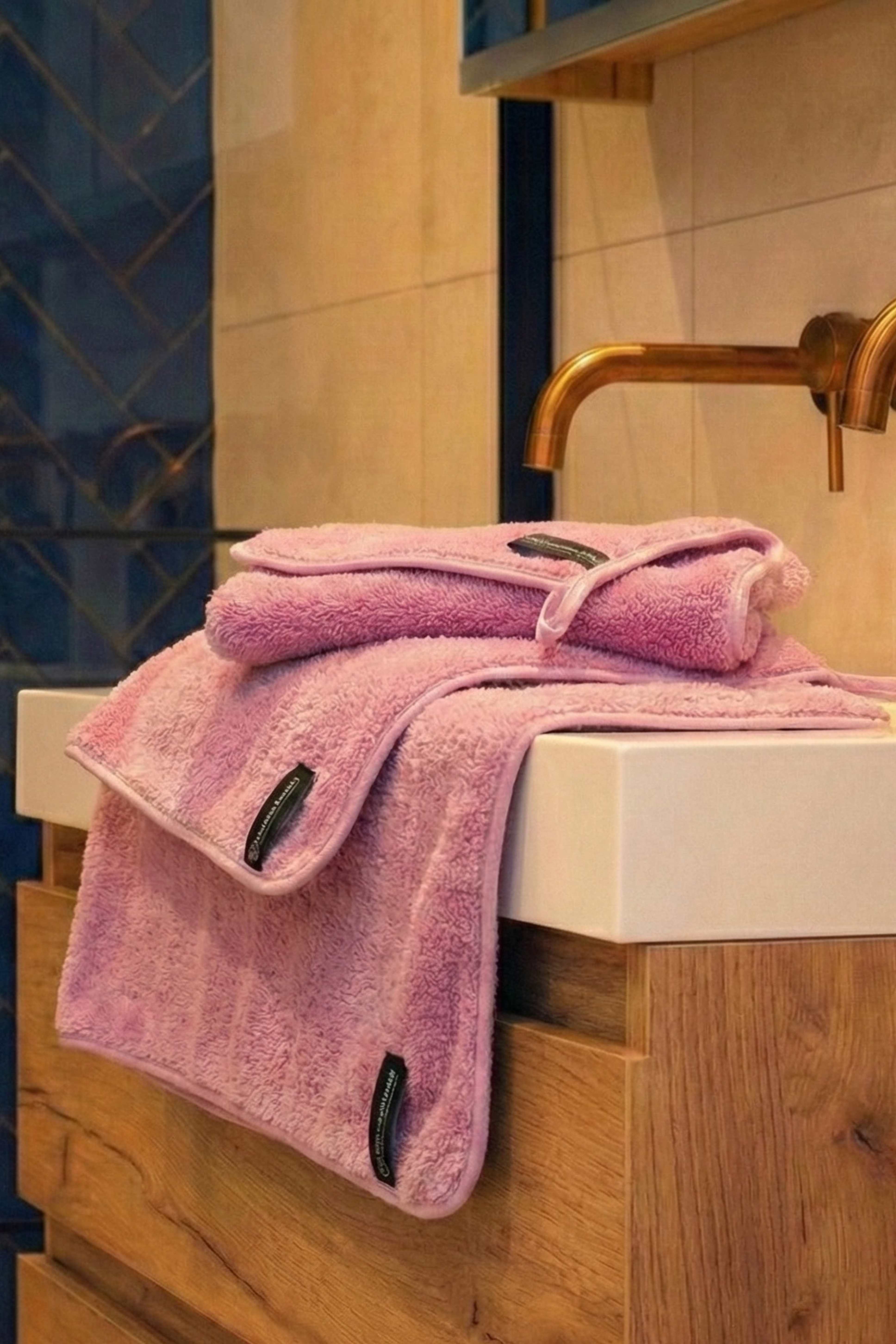 Doekenset met 4 doeken ROZE