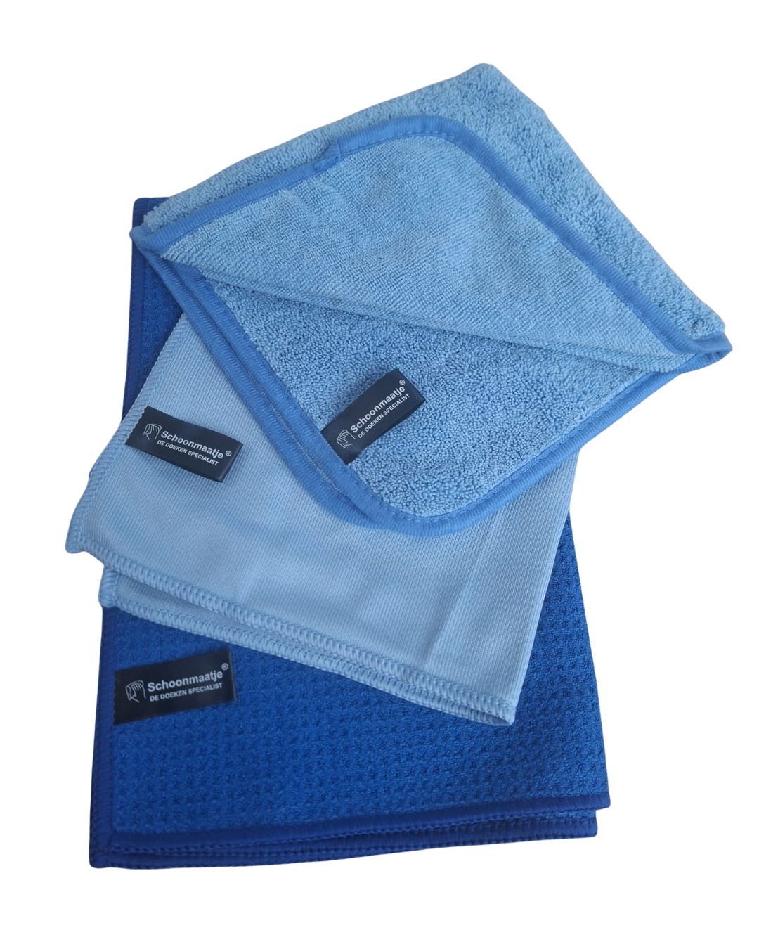Glasreinigingsdoek & Glasdroogdoek + GRATIS GLASDOEK twv €3.95