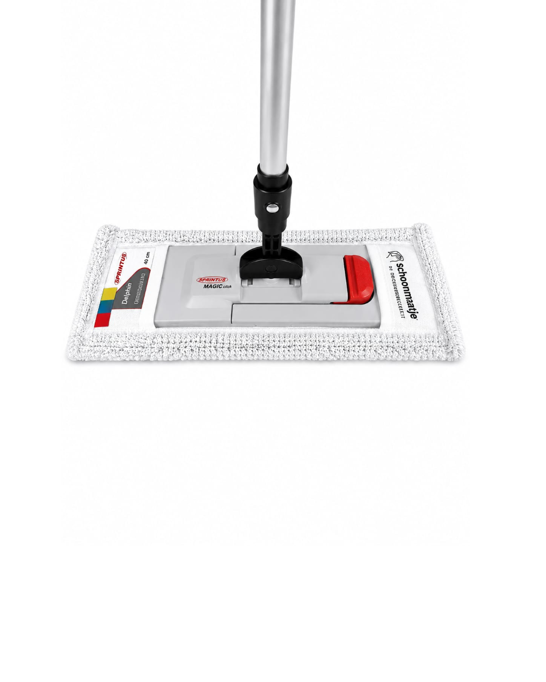 SCHOONMAATJE Microvezel Dweil- grijs 40 cm