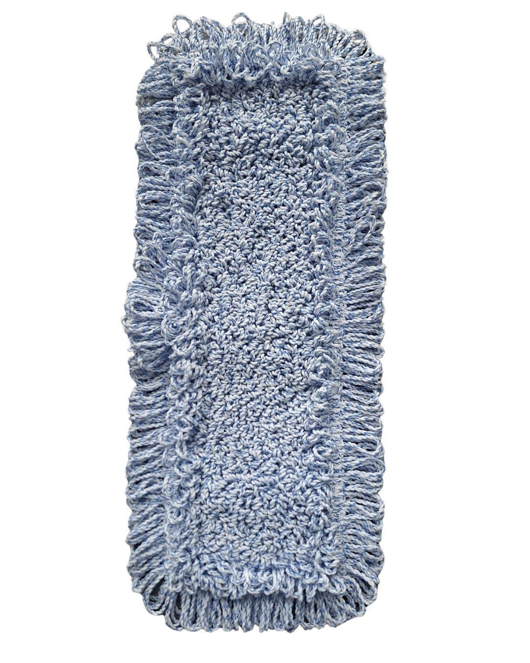 SCHOONMAATJE Dweil- blauw/wit 40cm gladde vloeren pvc/laminaat/beton/linoleum/marmer)