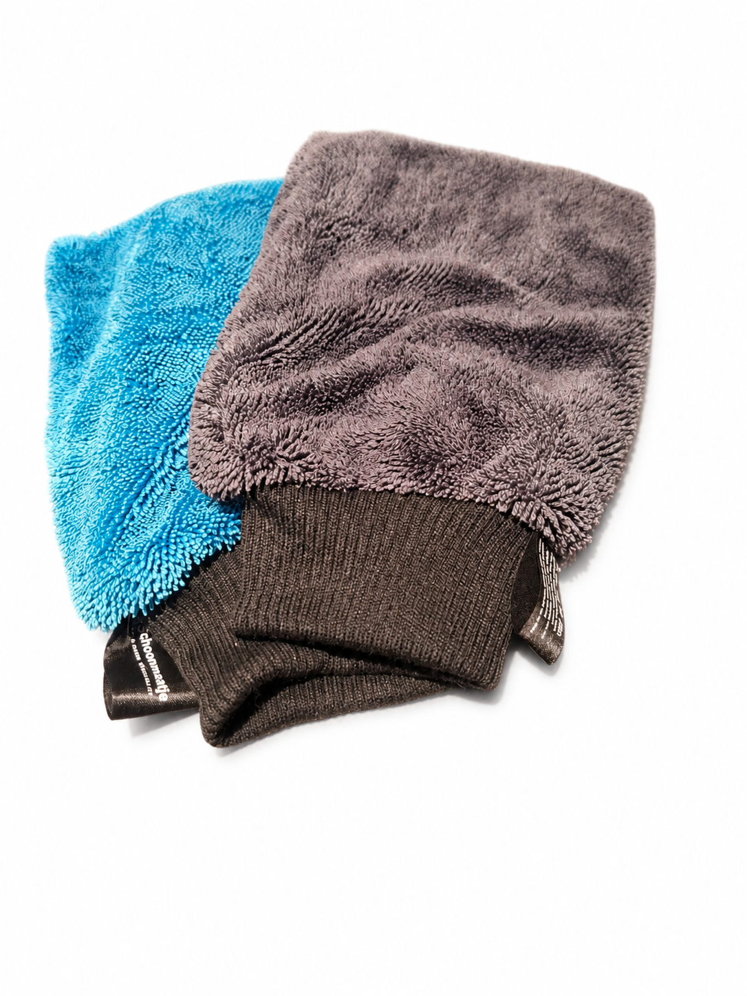 Schoonmaatje-handschoen 2 stuks BLAUW EN GRIJS
