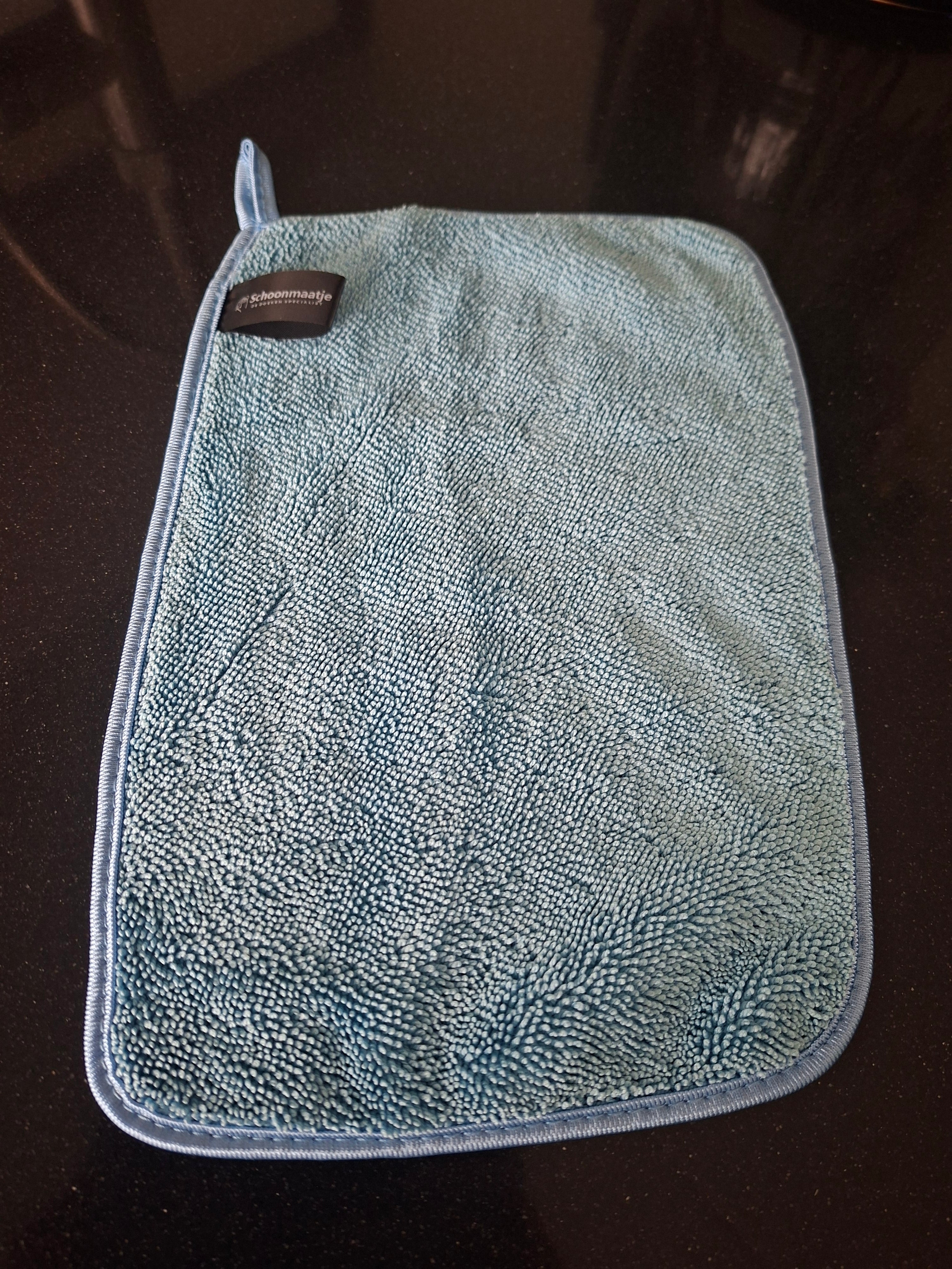 Premium doek small – 20x30 ijsblauw