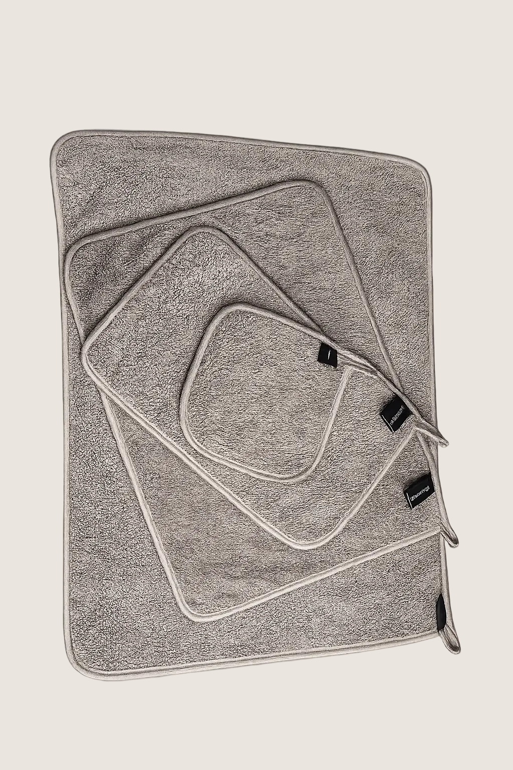 Doekenset met 4 doeken BEIGE