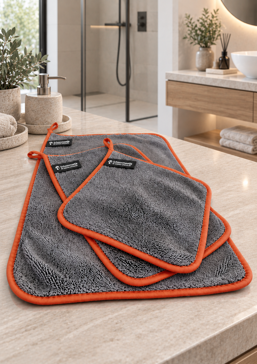 Doekenset met 3 doeken KIES JE KLEUR