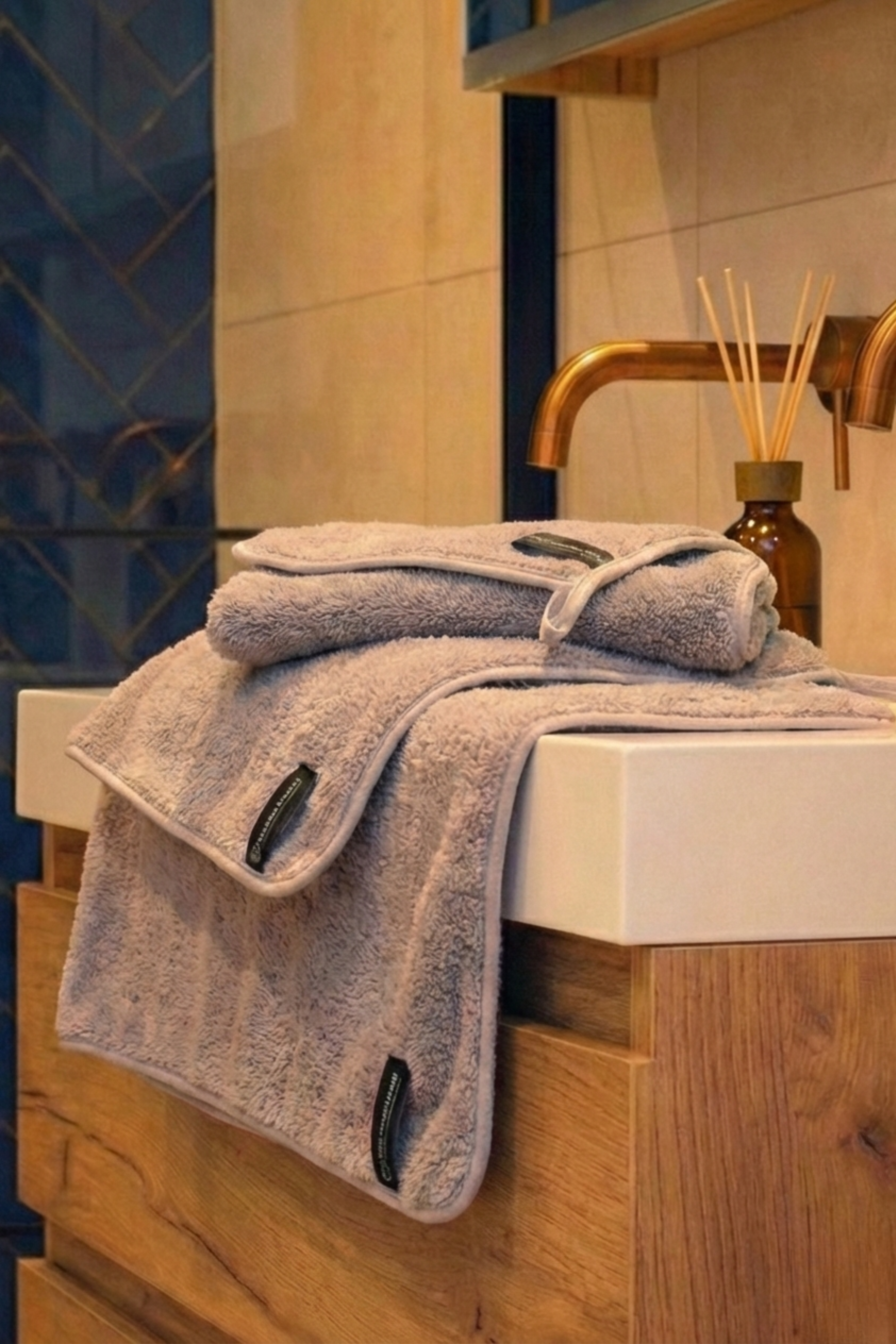 Doekenset met 4 doeken BEIGE