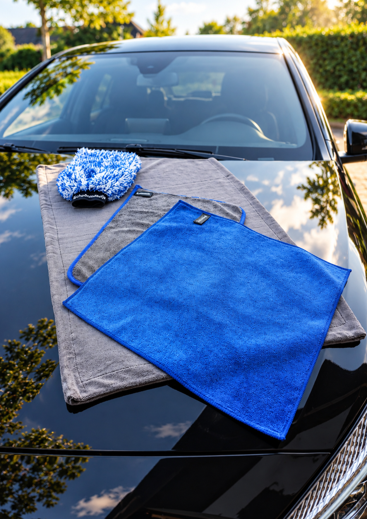 Auto-Totaalpakket + GRATIS Droogdoek | 4 DOEKEN VOOR € 39,95!