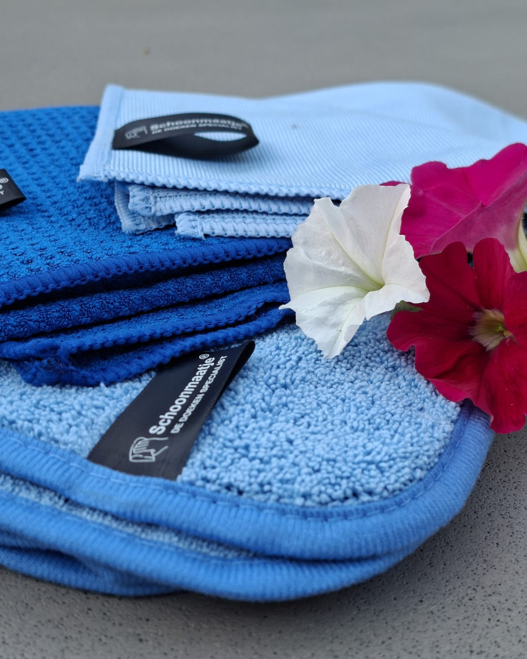 Glasreinigingsdoek & Glasdroogdoek + GRATIS GLASDOEK