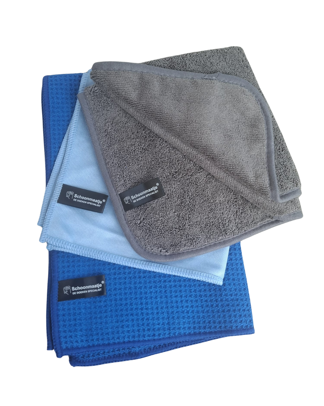 Glasreinigingsdoek & Glasdroogdoek + GRATIS GLASDOEK twv €3.95