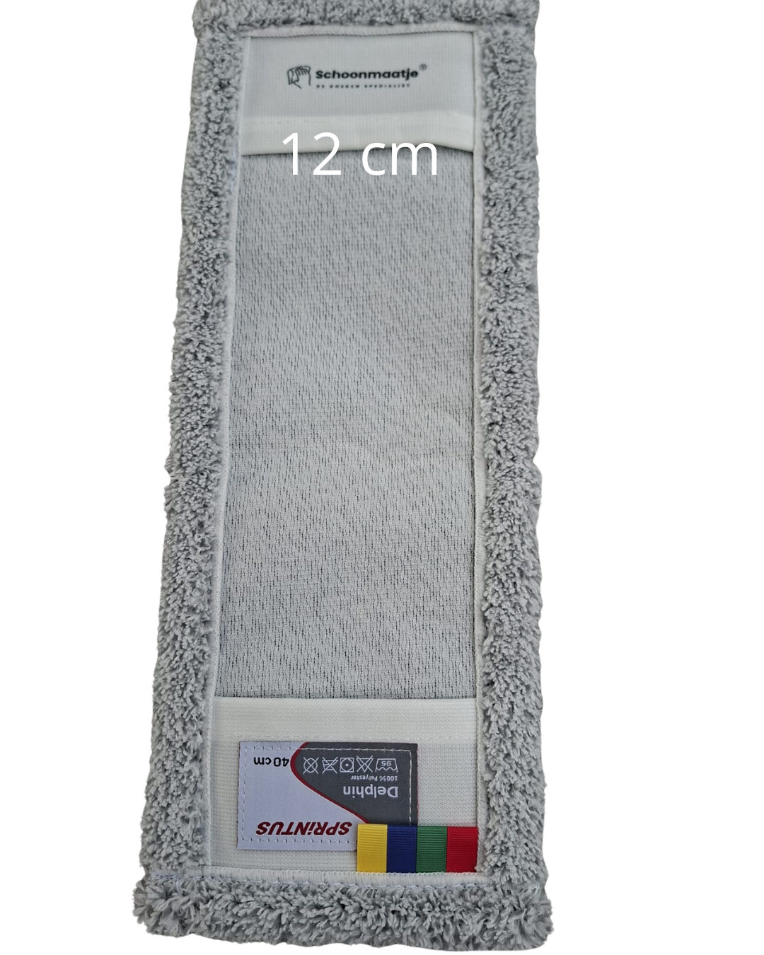 SCHOONMAATJE Microvezel Dweil- grijs 40 cm gladde vloeren