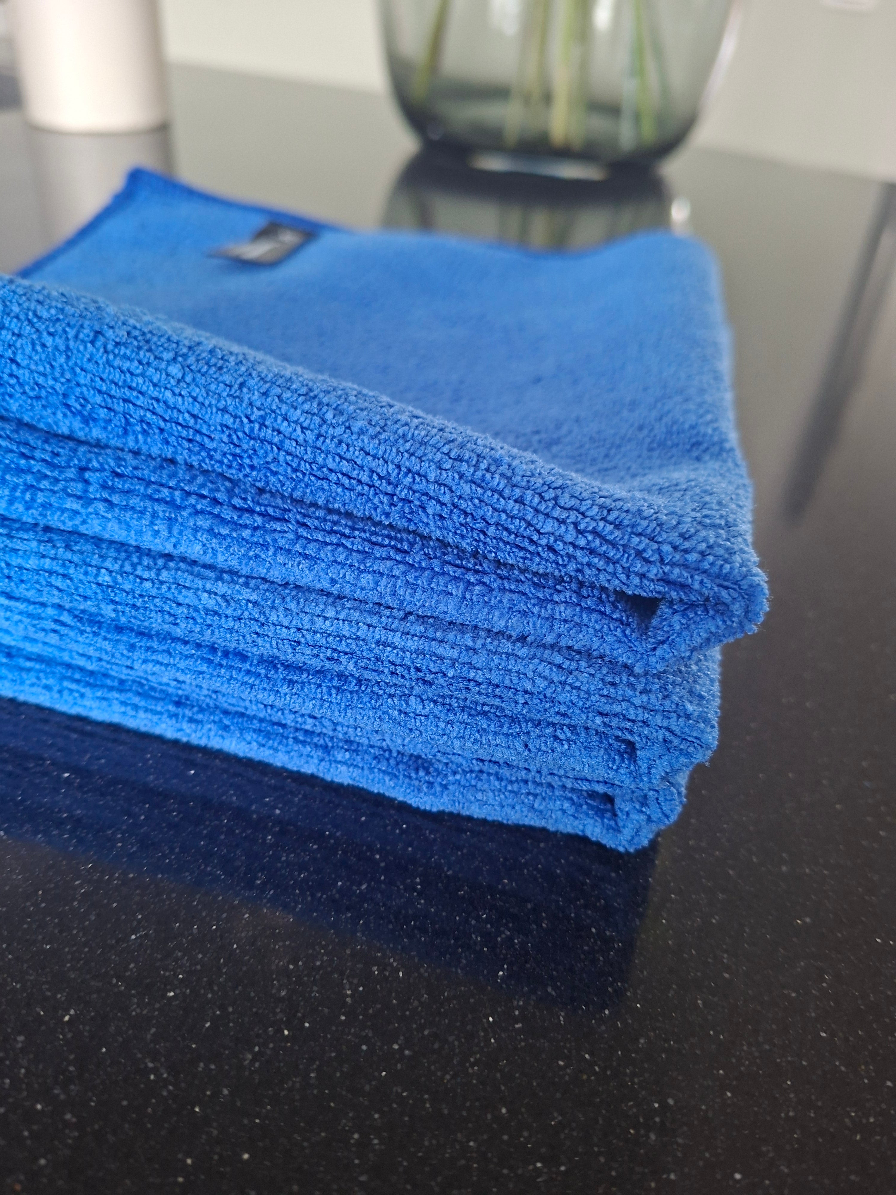 Schoonmaatje vaatdoek 40x40 7 stuks BLAUW ACTIE