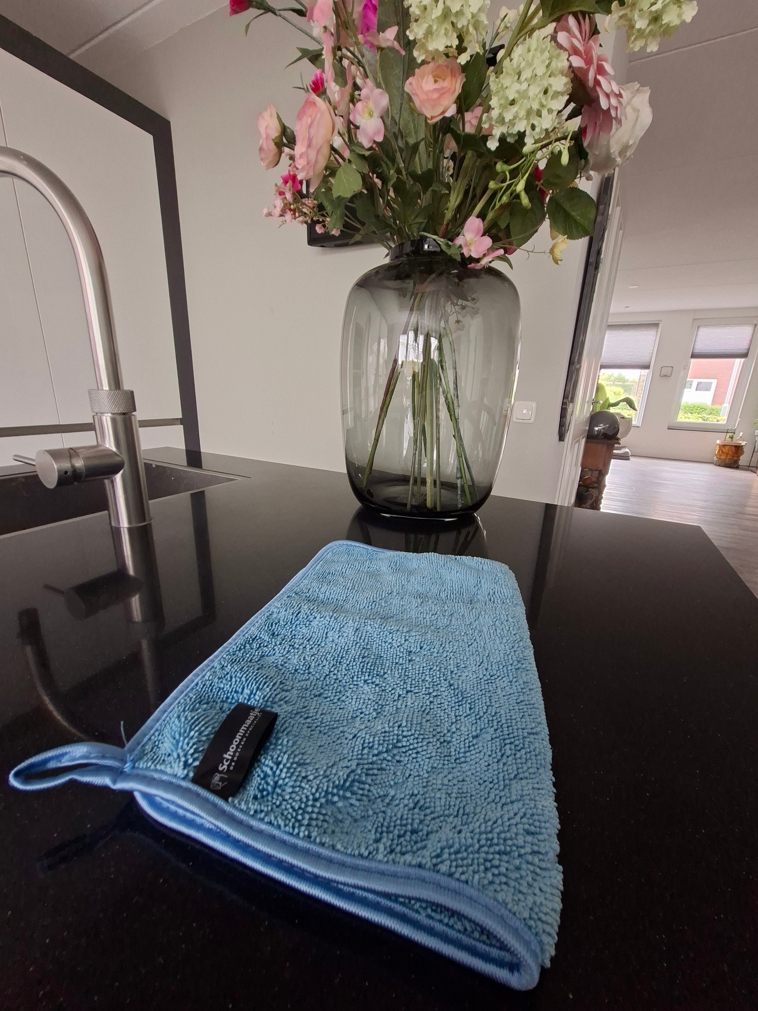 Premium doek medium – Ijsblauw 30x40 1 stuk