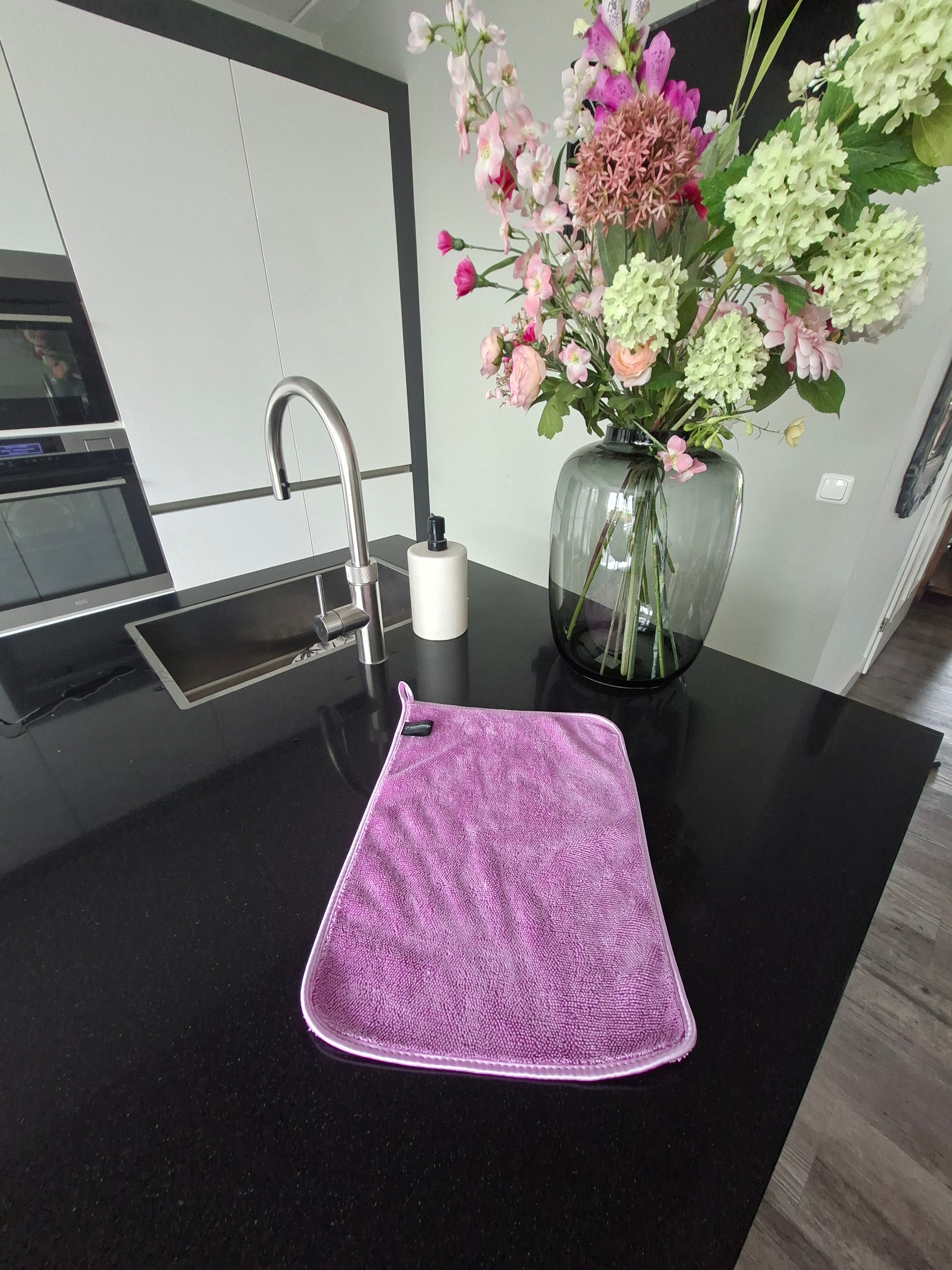 Premium doek medium – ROZE 30x 40 1 stuk