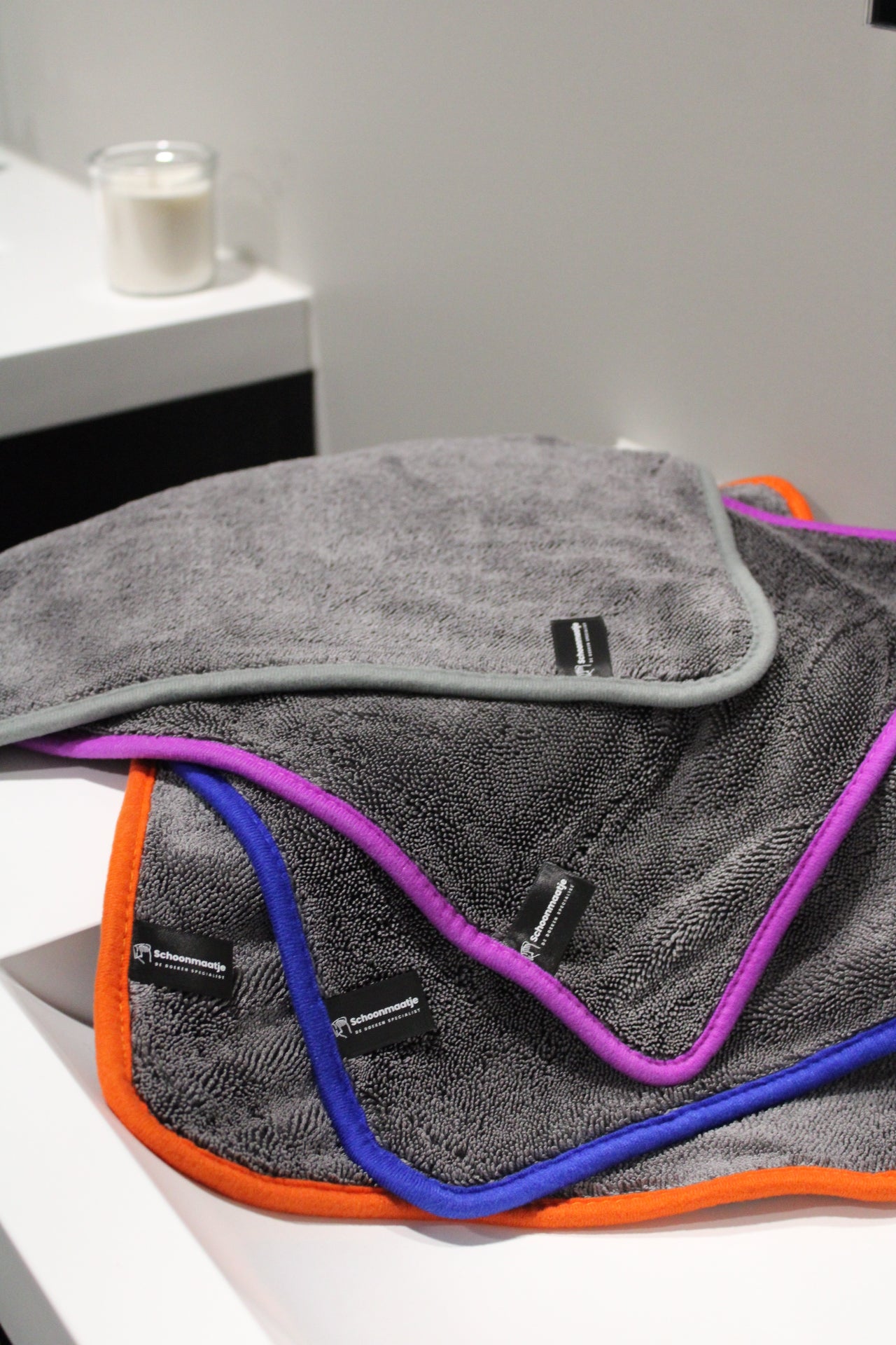 Premium doek medium – 30x40 GRIJS MET GRIJZE rand( 1+1 gratis)