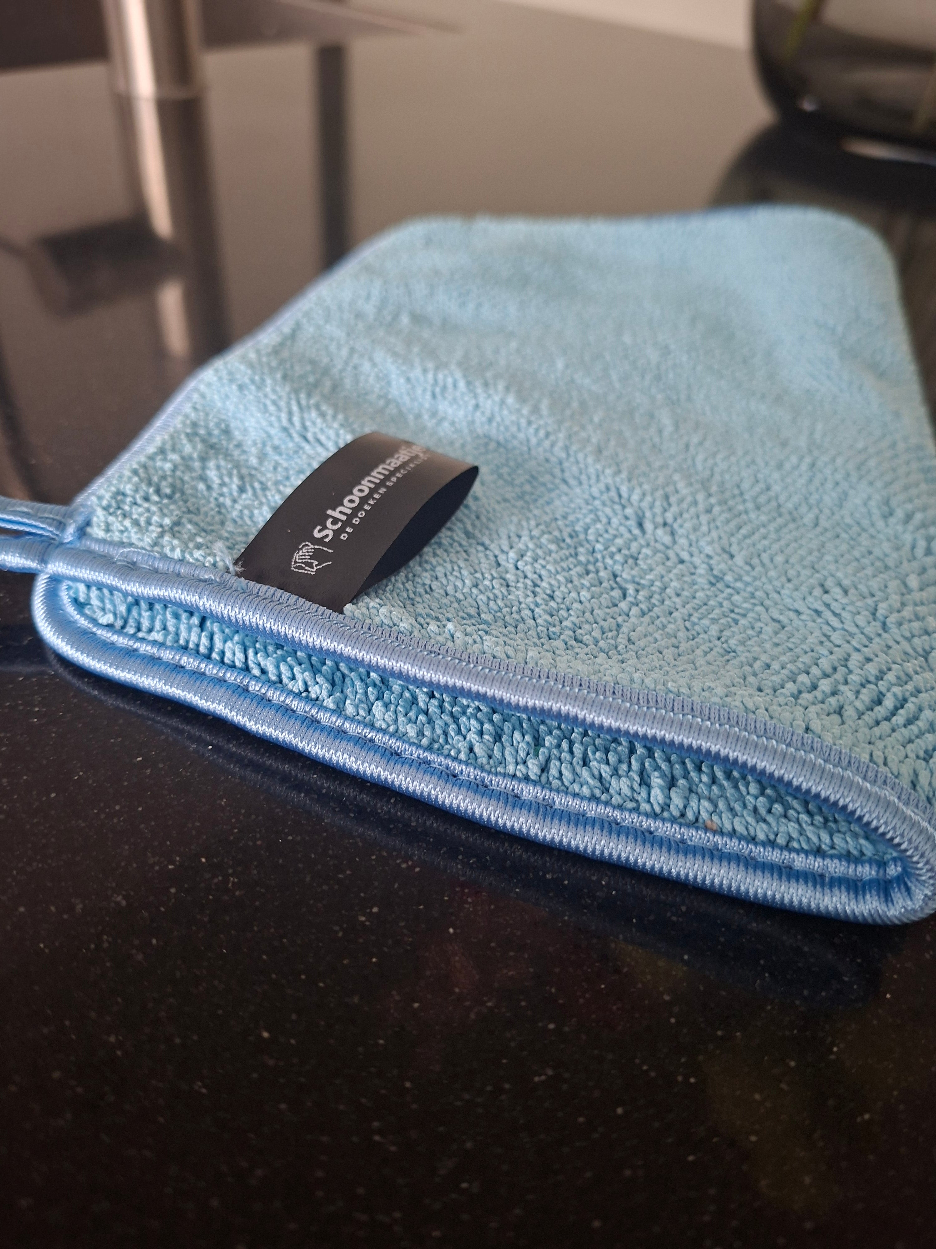Premium doek small – 20x30 ijsblauw