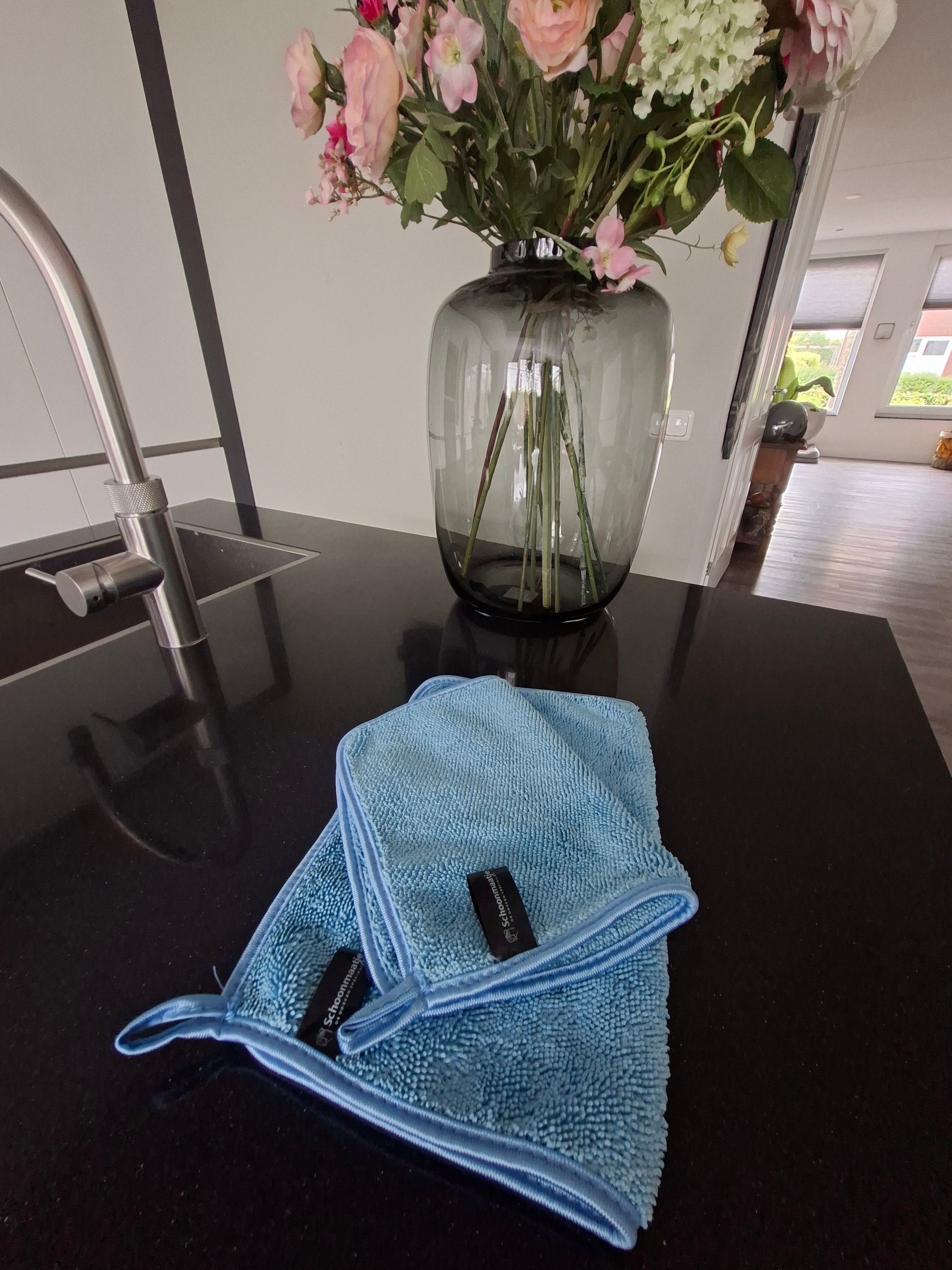 Premium doek medium – Ijsblauw 30x40 1 stuk