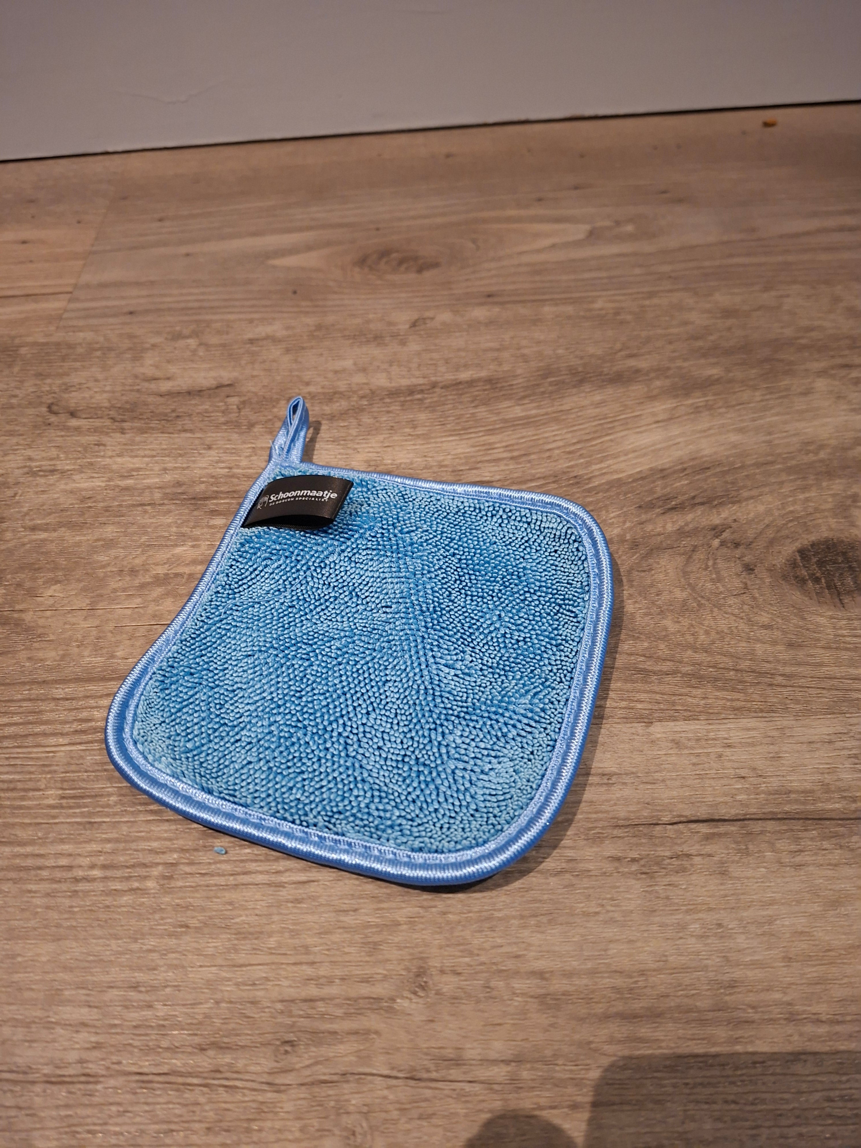 Premium doek mini – 15x15 IJSBLAUW 2 stuks