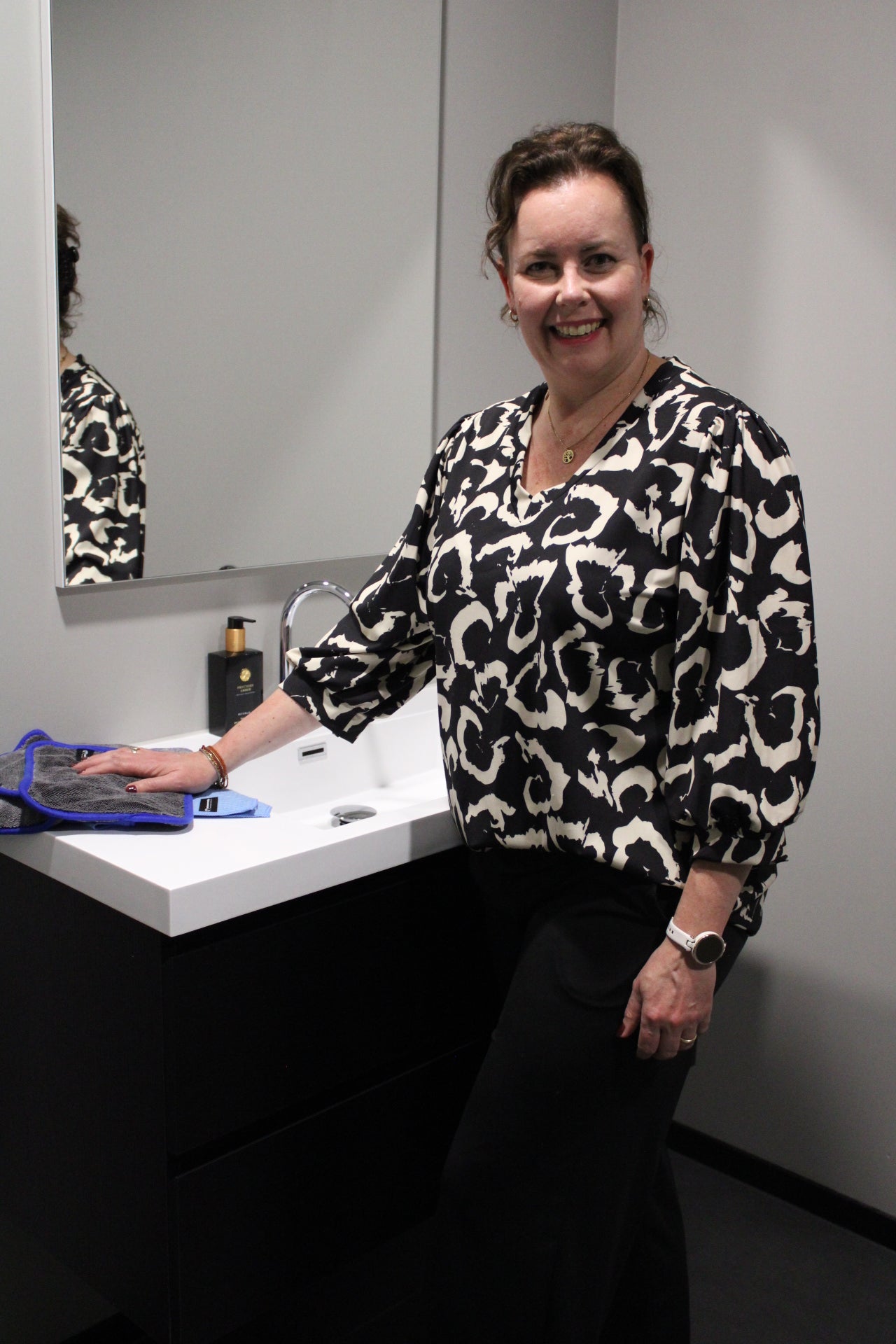 Premium doek medium – 30x40 GRIJS MET GRIJZE rand( 1+1 gratis)